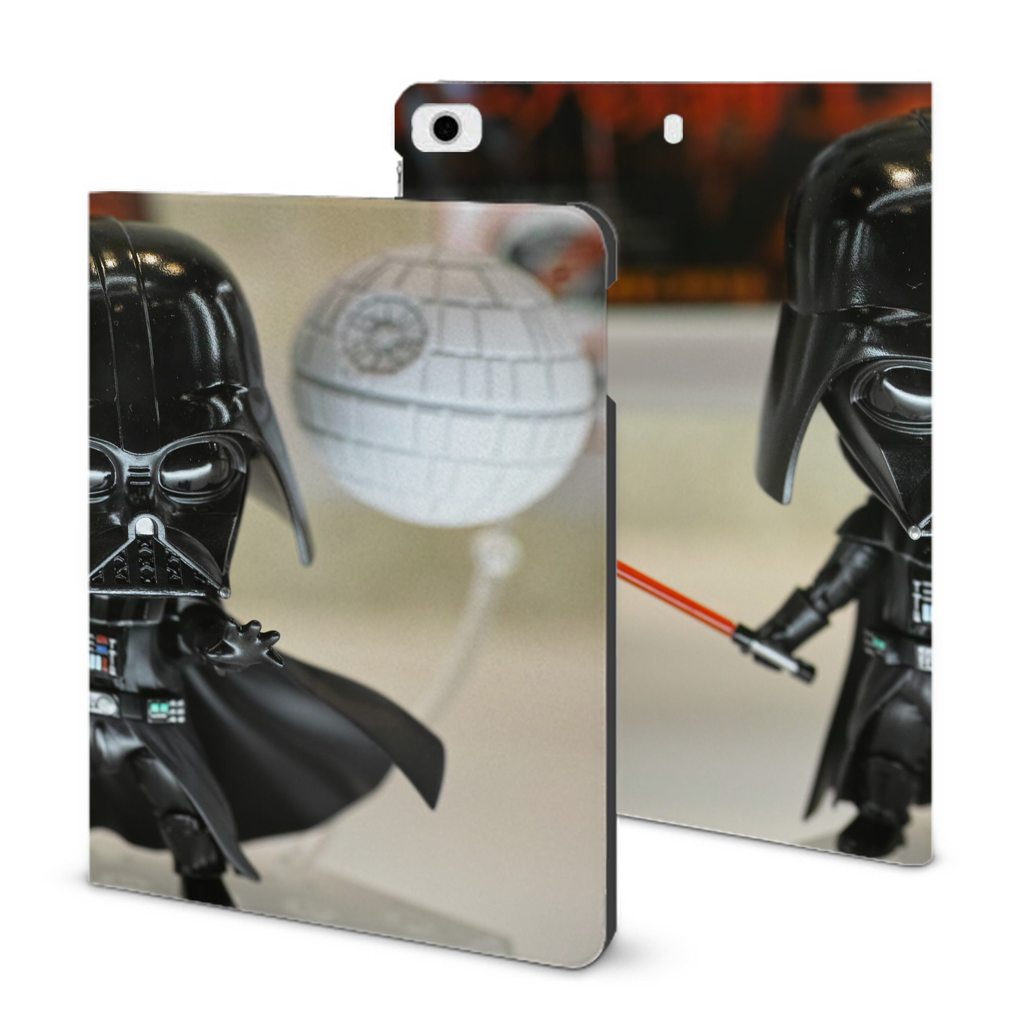 （画像用） スター・ウォーズ Star Wars IPad ケース ブック型 PUレザー TPU 耐衝撃 軽量 薄型 ペン収納なし 全面保護 IPad 各モデル対応